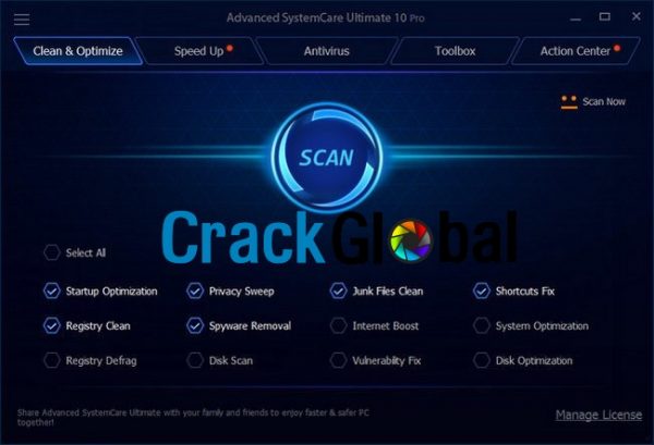 Advanced SystemCare Pro 16.2.0.169 Crack With Keygen Download 2023