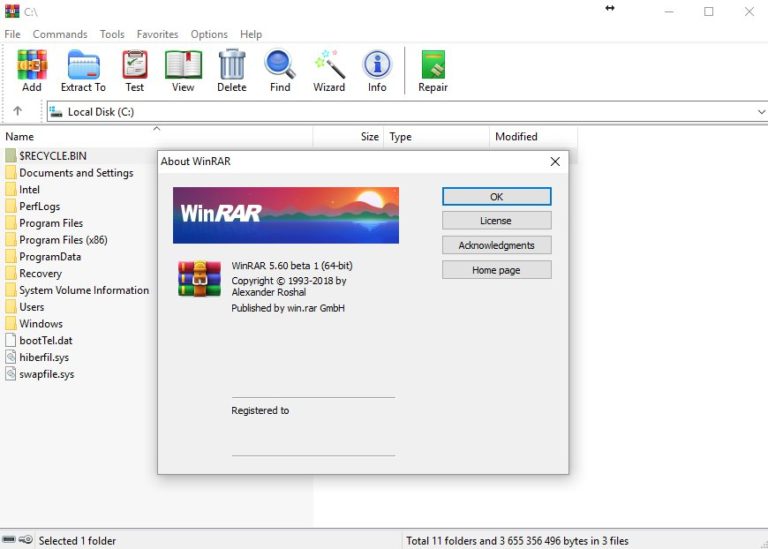 WinRAR 6.22 Crack + License Key Free Download 2023