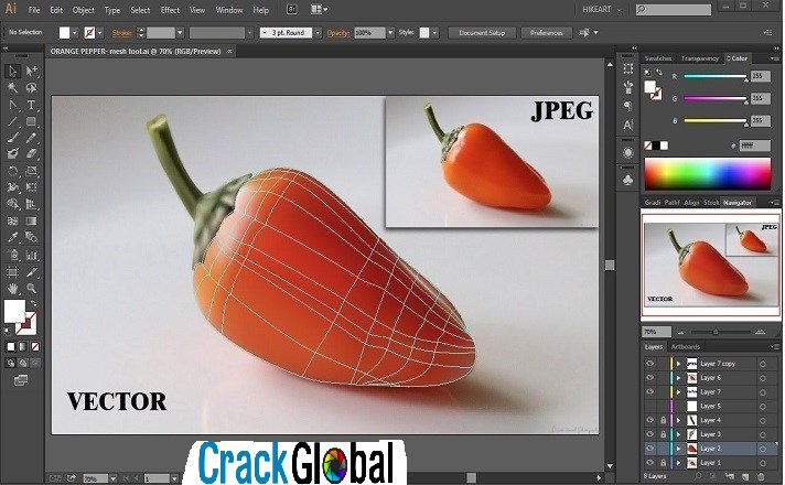Adobe Illustrator Crack 26.0.2.754 + Activation Key Download Latest 2022
