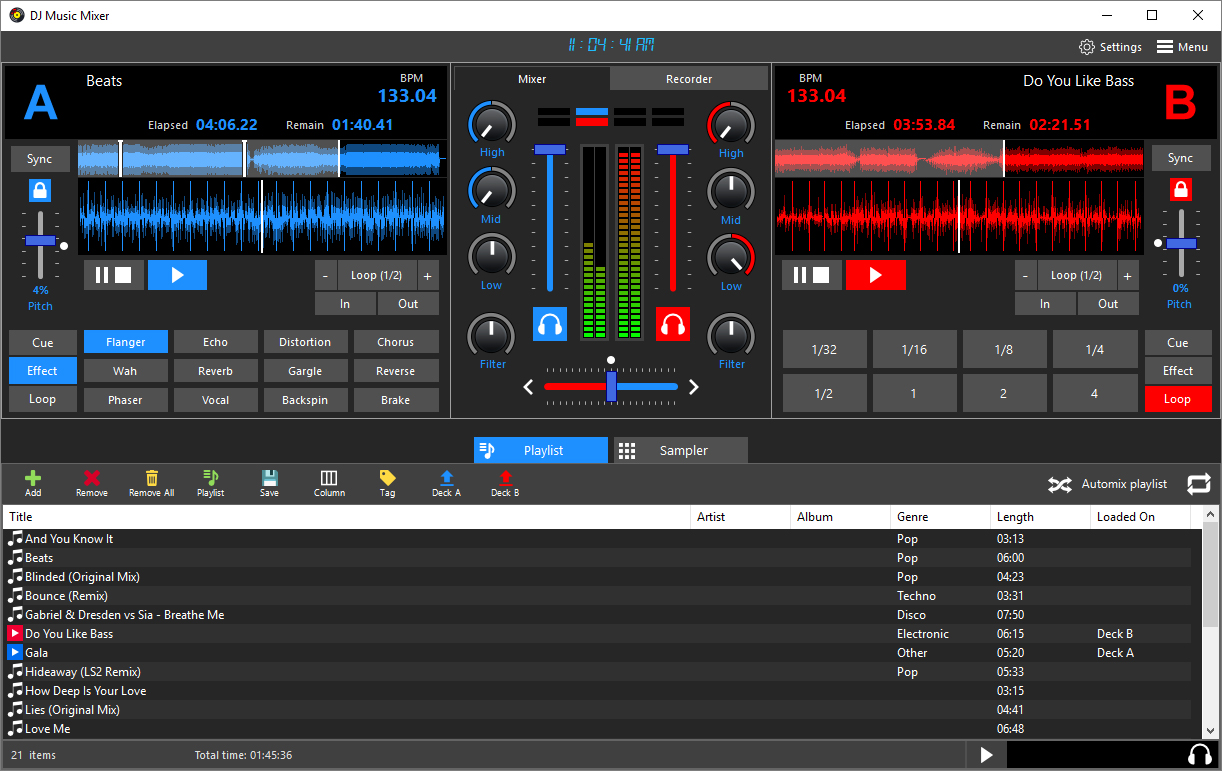 Program4Pc DJ Music Mixer 10.2 Crack + Registration Key Free Latest [2022]