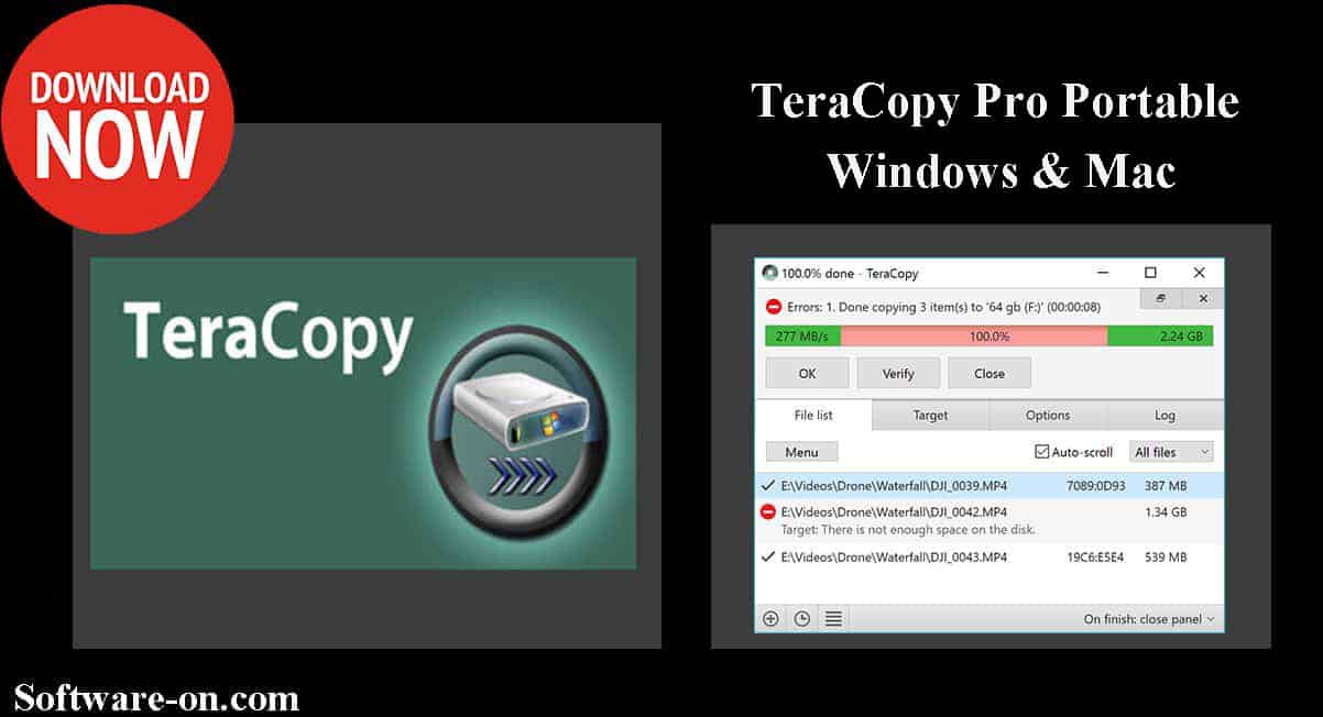 TeraCopy Pro 3.9.1 Crack & License Key Full [Latest] 2022