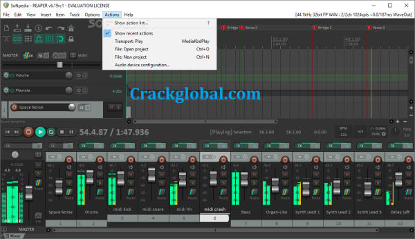 REAPER 6.72 Crack + License Key Full 100% Working 2023