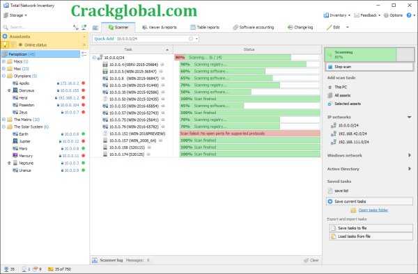 Total Network Inventory 6.1.1.6380 Crack + License Key Full Latest 2023
