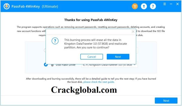 PassFab 4WinKey Ultimate 7.4.3 Crack With License Key Download 2023
