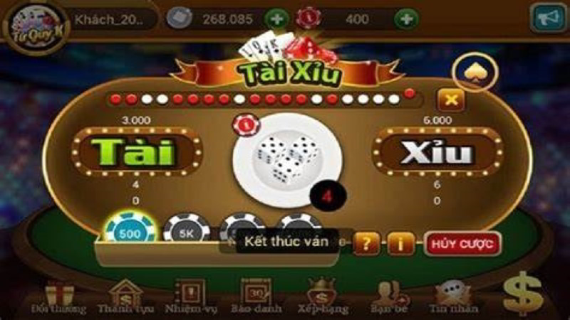 Giới thiệu sơ lược về game Tài xỉu mu88 